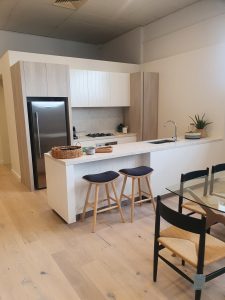 Allen & George Display Suite Kitchen Dining Area